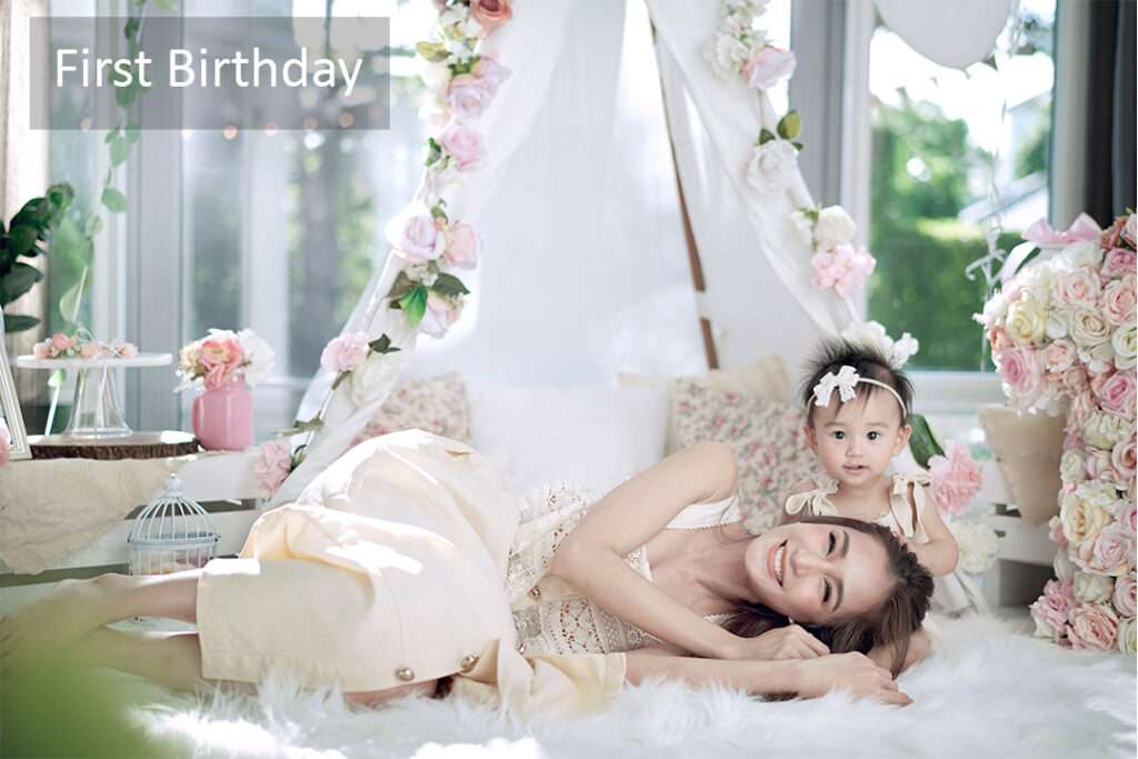 first year birthday cover